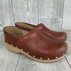 Dansko Perfed Pro Leather Clog Size US 8.5-9